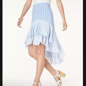 One Hart: Juniors' Tiered Ruffled High-Low Skirt